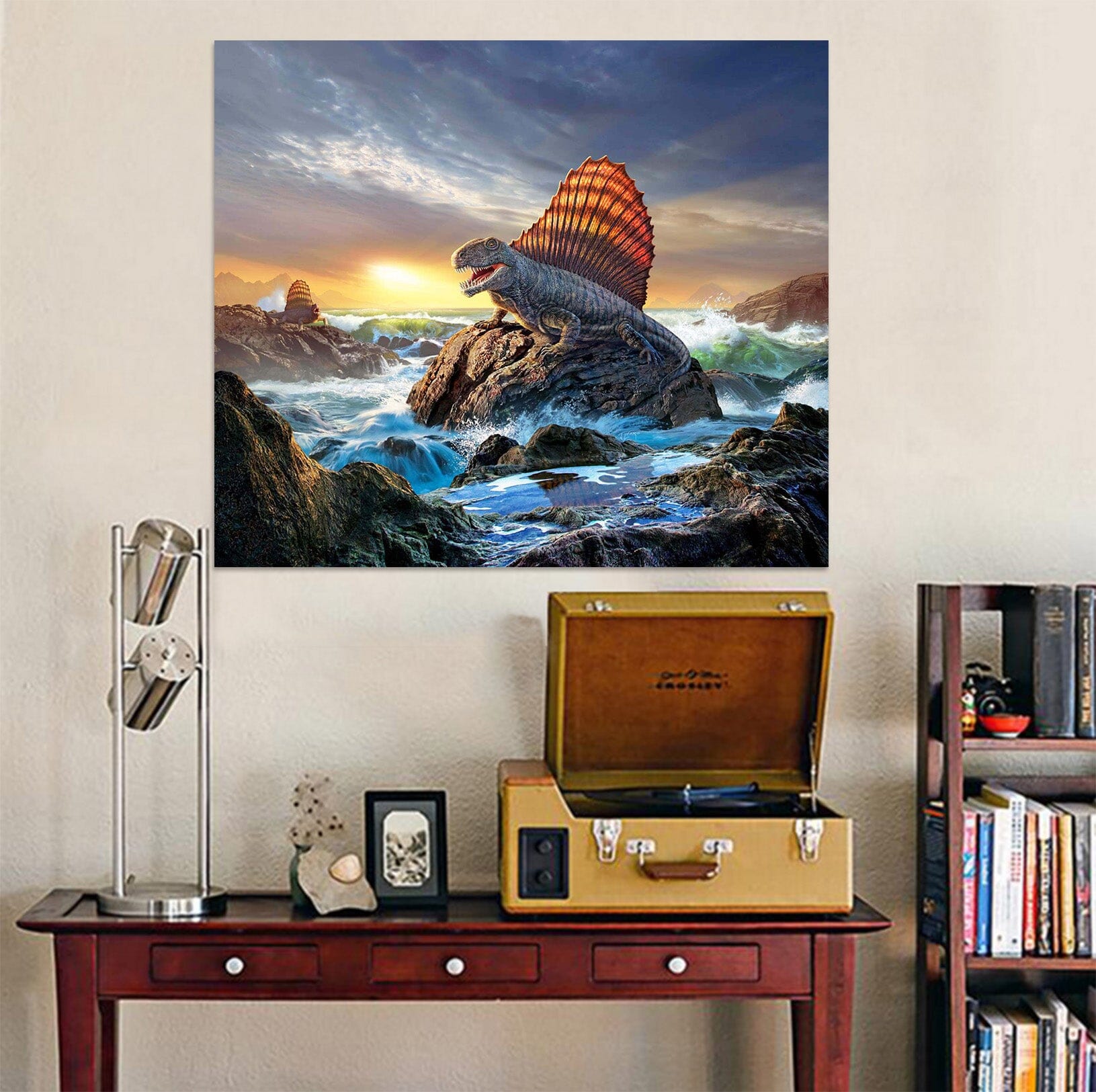 3D Tsunami Monster 014 Jerry LoFaro Wall Sticker Wallpaper AJ Wallpaper 2