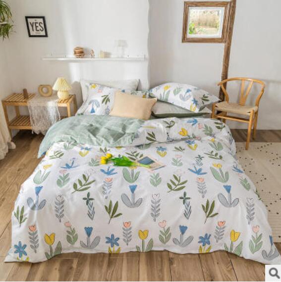 3D Grass Leaves 13186 Bed Pillowcases Quilt
