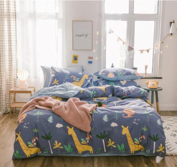 3D Giraffe 30147 Bed Pillowcases Quilt