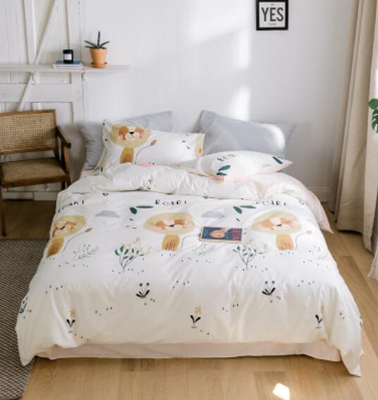 3D Lion 40118 Bed Pillowcases Quilt