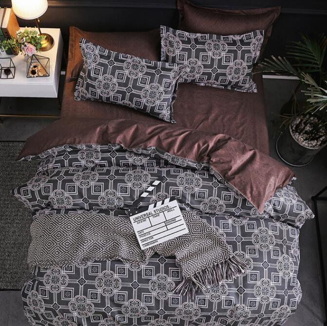 3D Black Dark Flower Crimson 5171 Bed Pillowcases Quilt