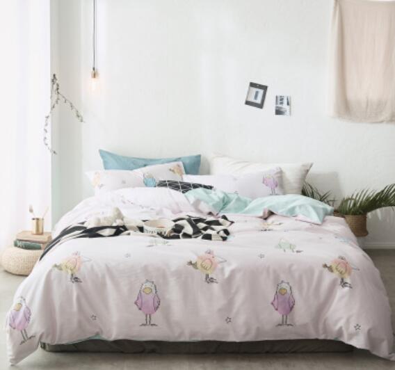 3D Flower Duck 14210 Bed Pillowcases Quilt