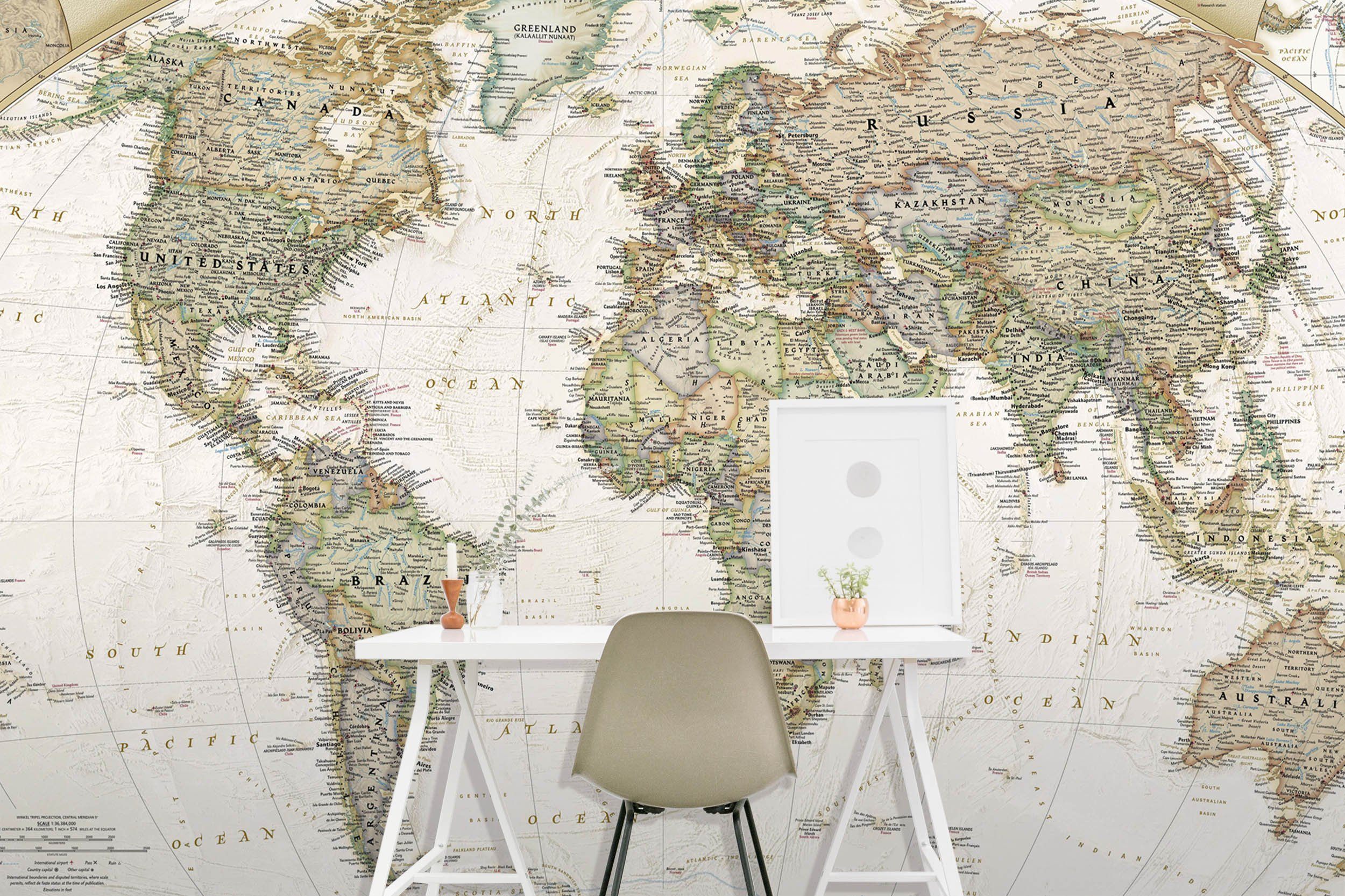 World Map 2 Wallpaper AJ Wallpaper