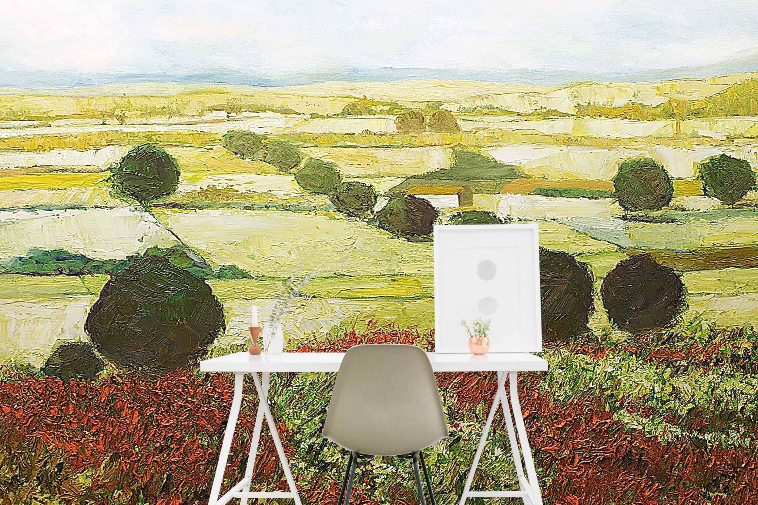 3D Wildflower Valley 101 Allan P. Friedlander Wall Mural Wall Murals Wallpaper AJ Wallpaper 2