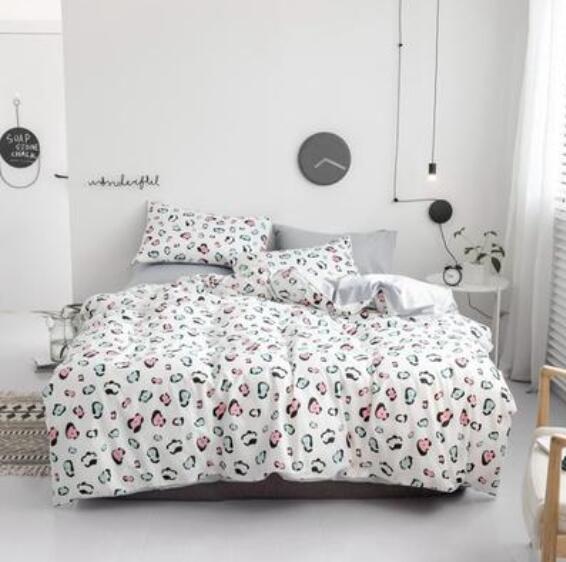3D Color Leopard 15147 Bed Pillowcases Quilt