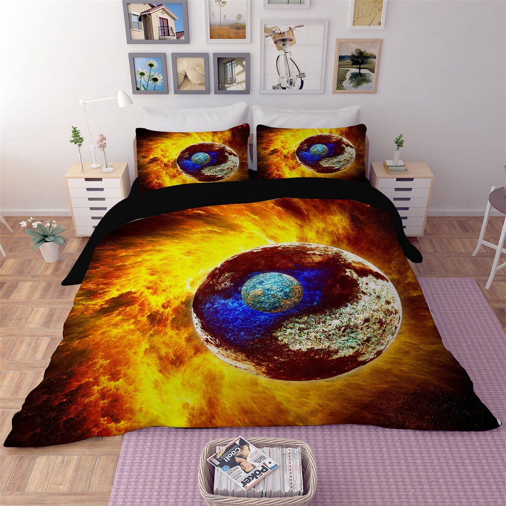 3D Devour The Planet 108 Bed Pillowcases Quilt Wallpaper AJ Wallpaper