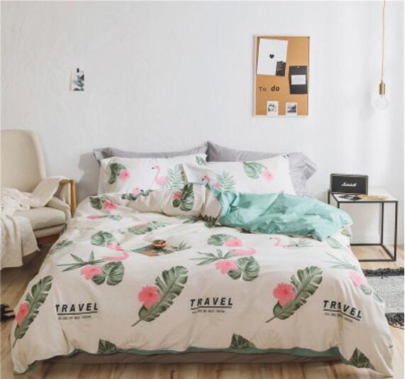 3D Leaf 30234 Bed Pillowcases Quilt
