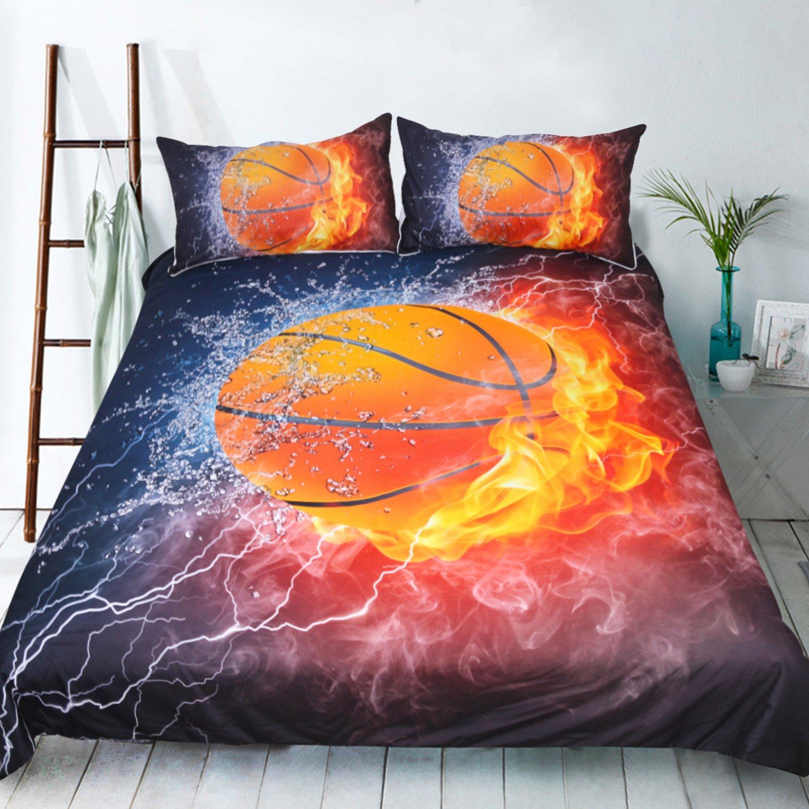 3D Sports Basketball 163 Bed Pillowcases Quilt Wallpaper AJ Wallpaper