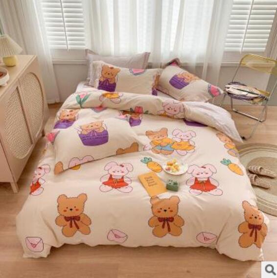 3D Bear 40160 Bed Pillowcases Quilt