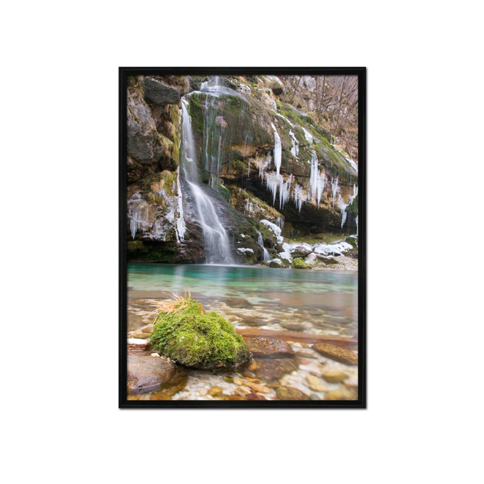 3D Transparent River 131 Fake Framed Print Painting Wallpaper AJ Creativity Home