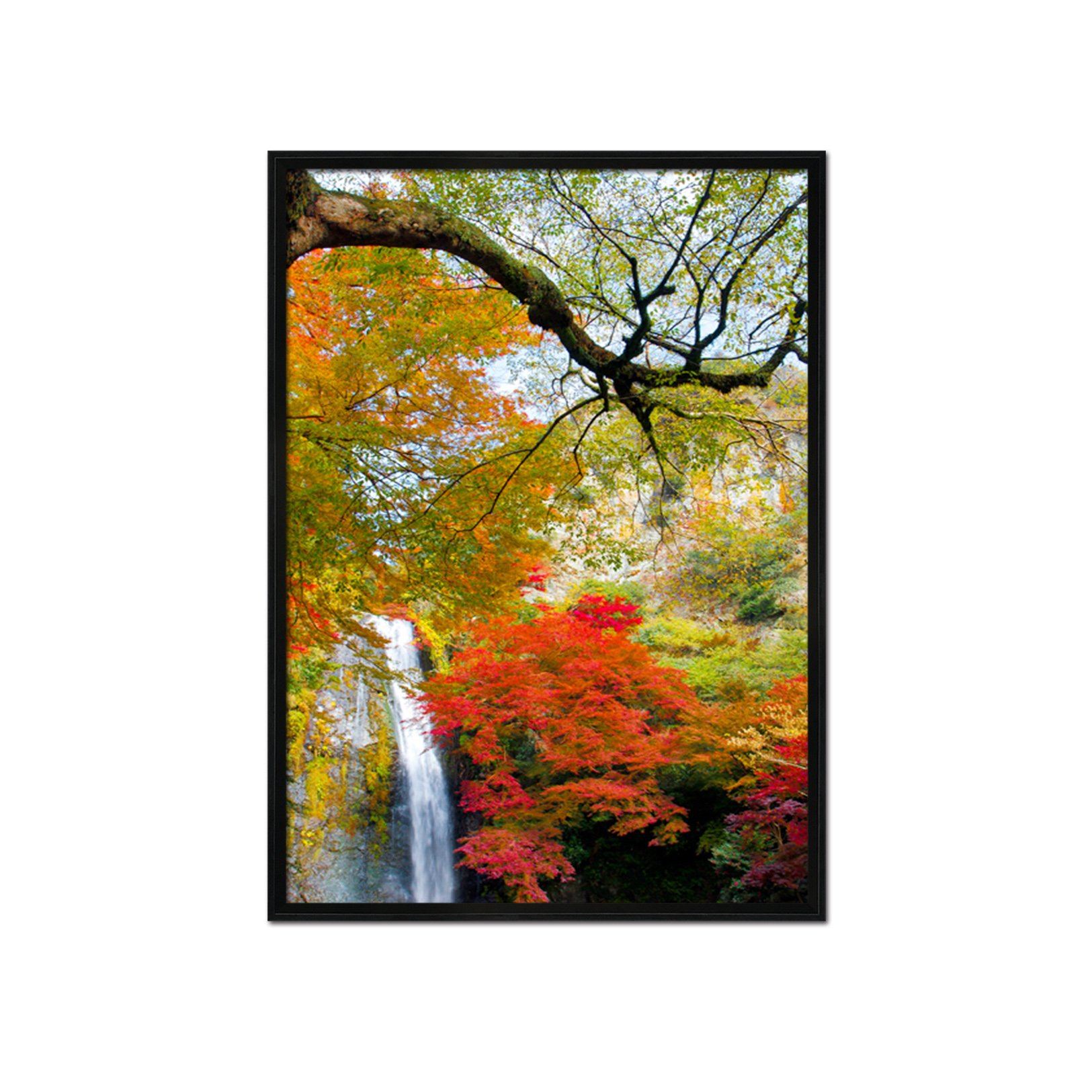 3D Lush Tree 132 Fake Framed Print Painting Wallpaper AJ Creativity Home
