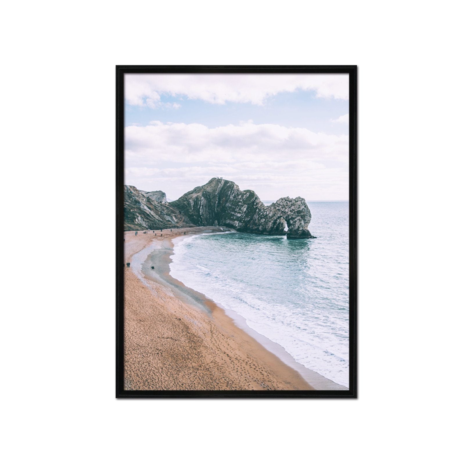 3D Calm Sea 088 Fake Framed Print Painting Wallpaper AJ Creativity Home