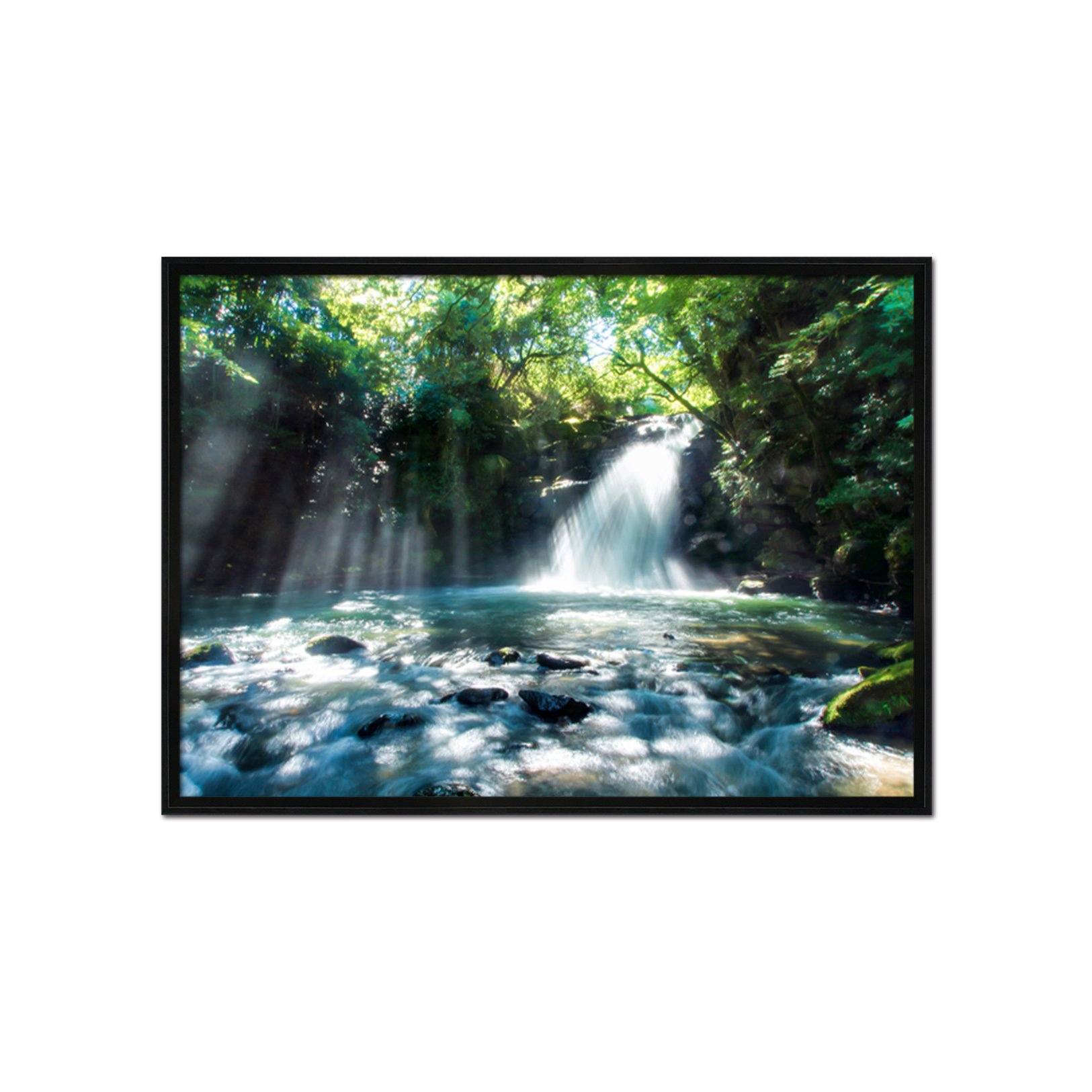 3D Sparkling Lake 195 Fake Framed Print Painting Wallpaper AJ Creativity Home