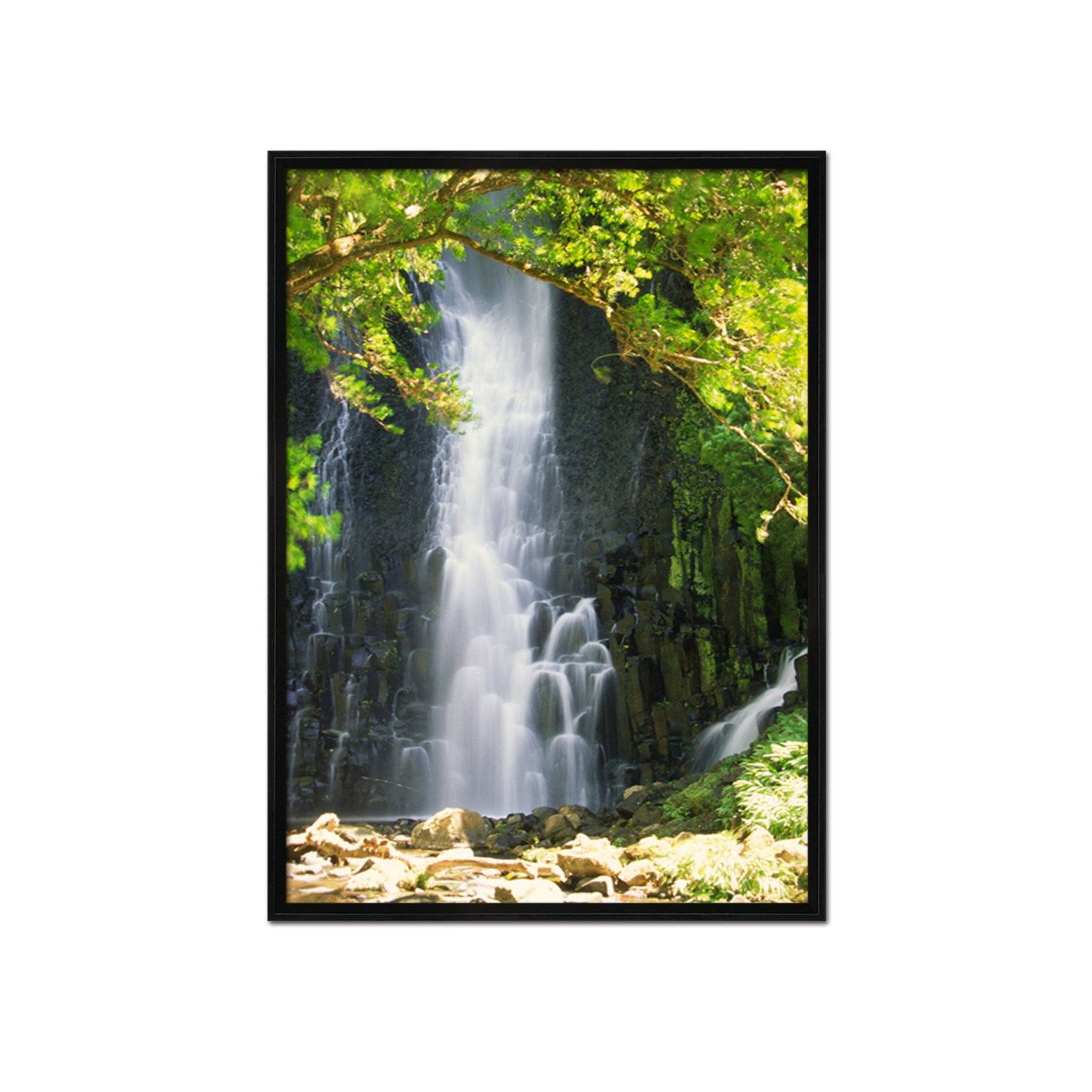 3D Precipitous Rock 063 Fake Framed Print Painting Wallpaper AJ Creativity Home