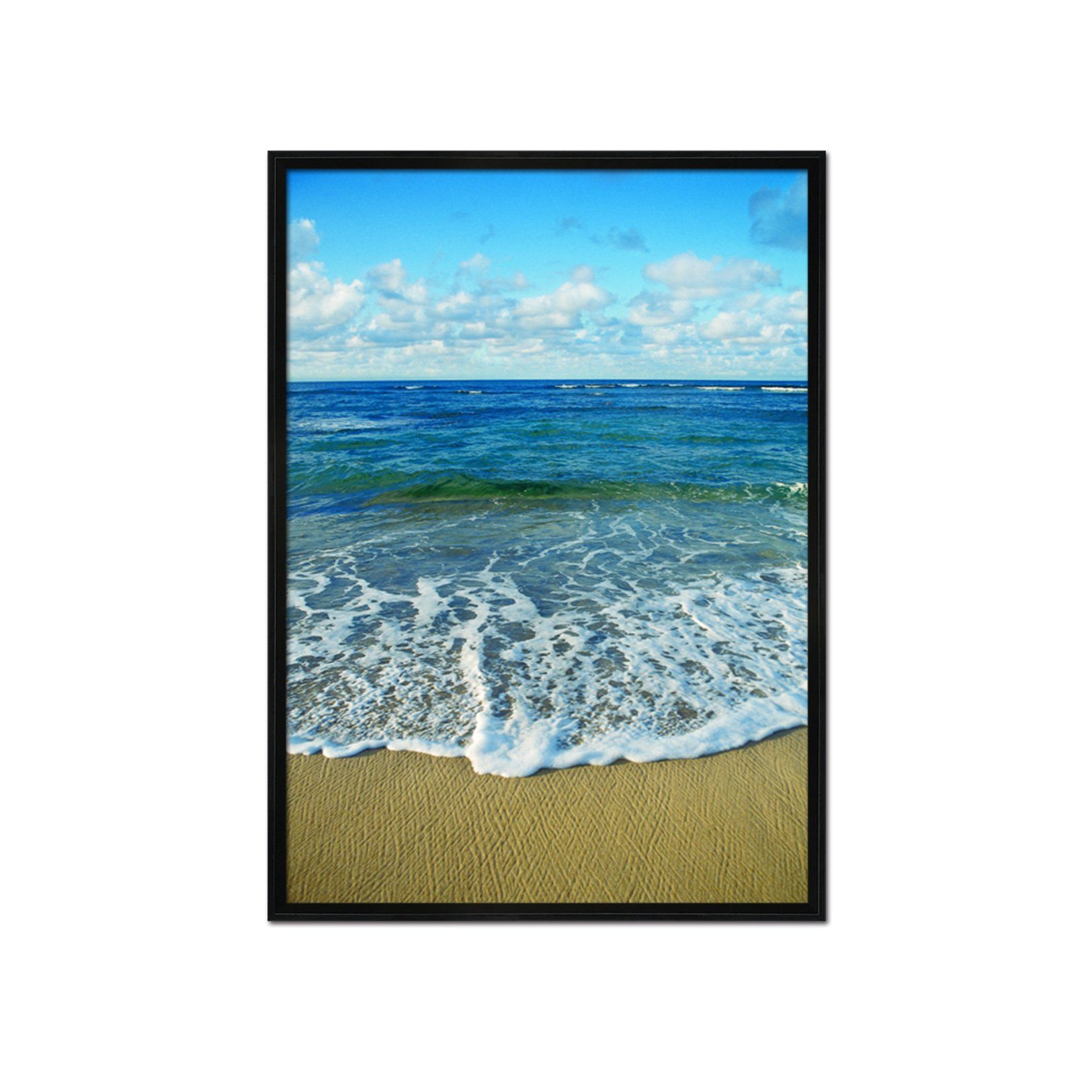 3D Endless Sea 082 Fake Framed Print Painting Wallpaper AJ Creativity Home