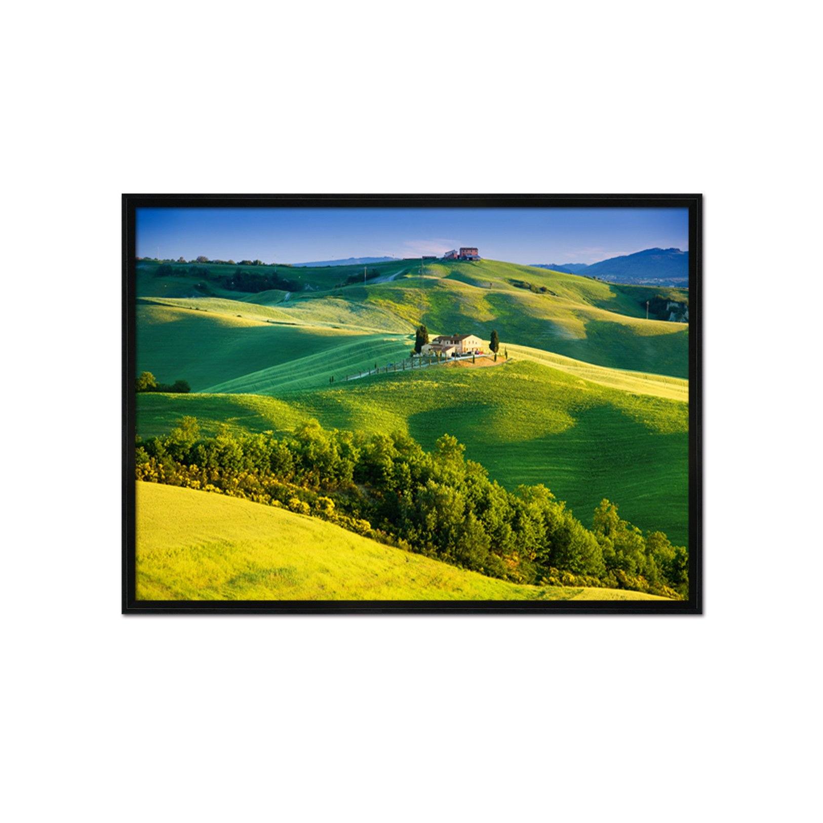 3D Country House 185 Fake Framed Print Painting Wallpaper AJ Creativity Home