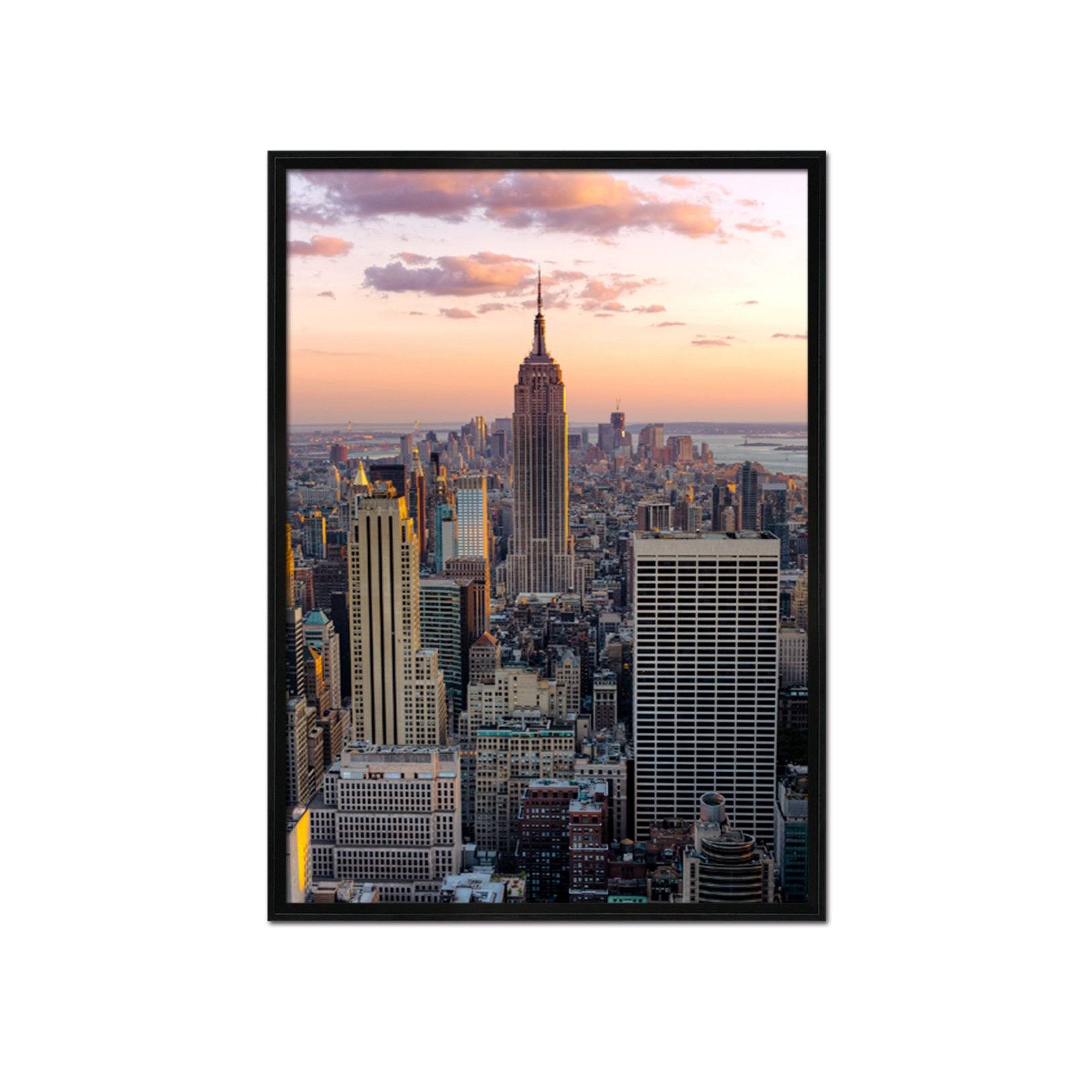 3D Beautiful City 028 Fake Framed Print Painting Wallpaper AJ Creativity Home
