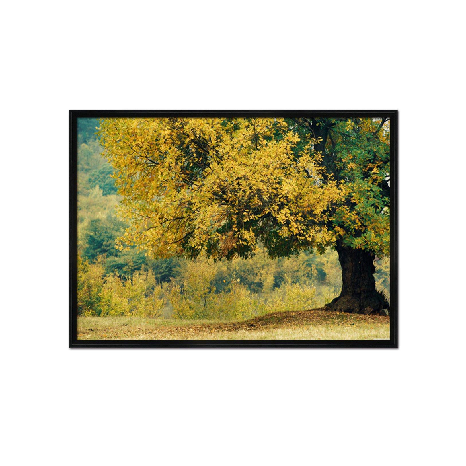 3D Lush Trees 0198 Fake Framed Print Painting Wallpaper AJ Creativity Home