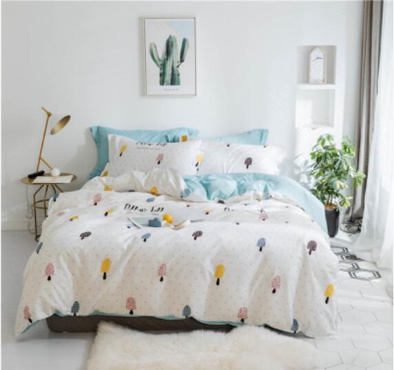 3D Colored Tree 30285 Bed Pillowcases Quilt