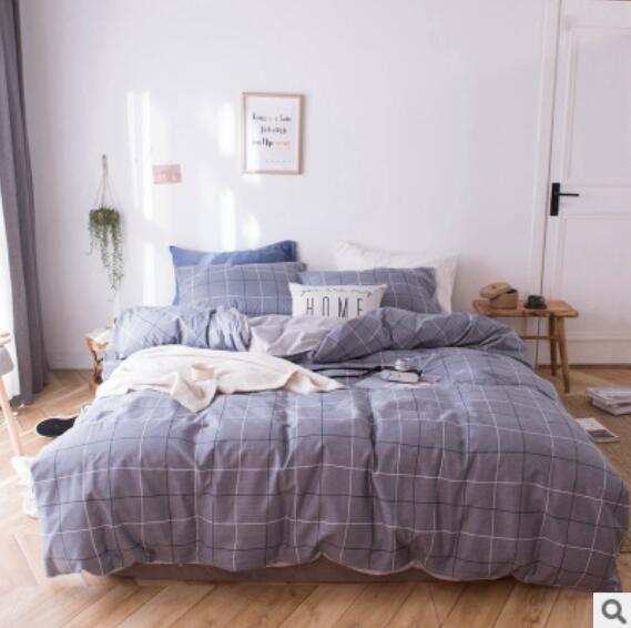 3D Grey Square 15162 Bed Pillowcases Quilt