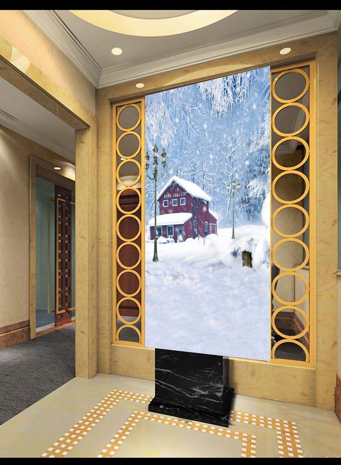 Snowcapped Scenery Wallpaper AJ Wallpaper