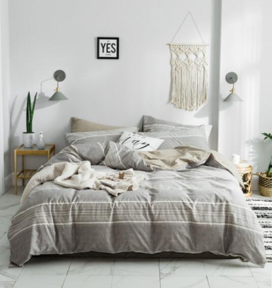 3D Brown Bars 15055 Bed Pillowcases Quilt