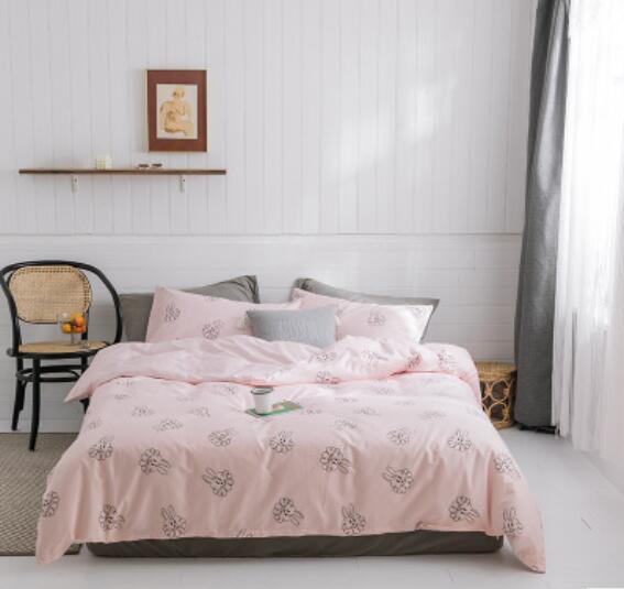 3D Pink 40112 Bed Pillowcases Quilt