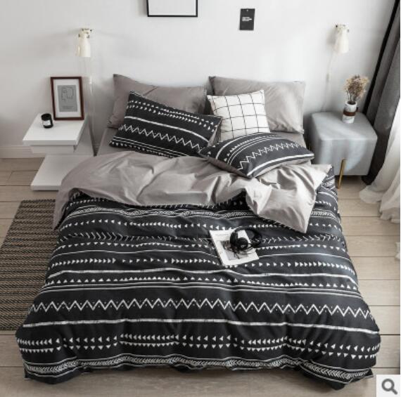 3D White Line Totem 15134 Bed Pillowcases Quilt