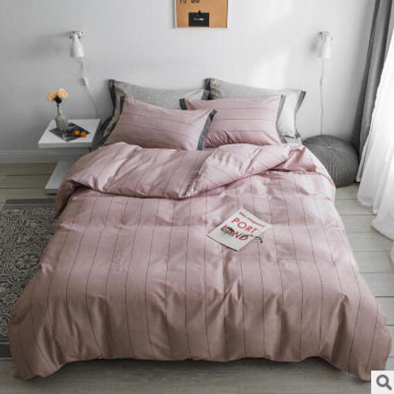 3D Pink Gray 18122 Bed Pillowcases Quilt