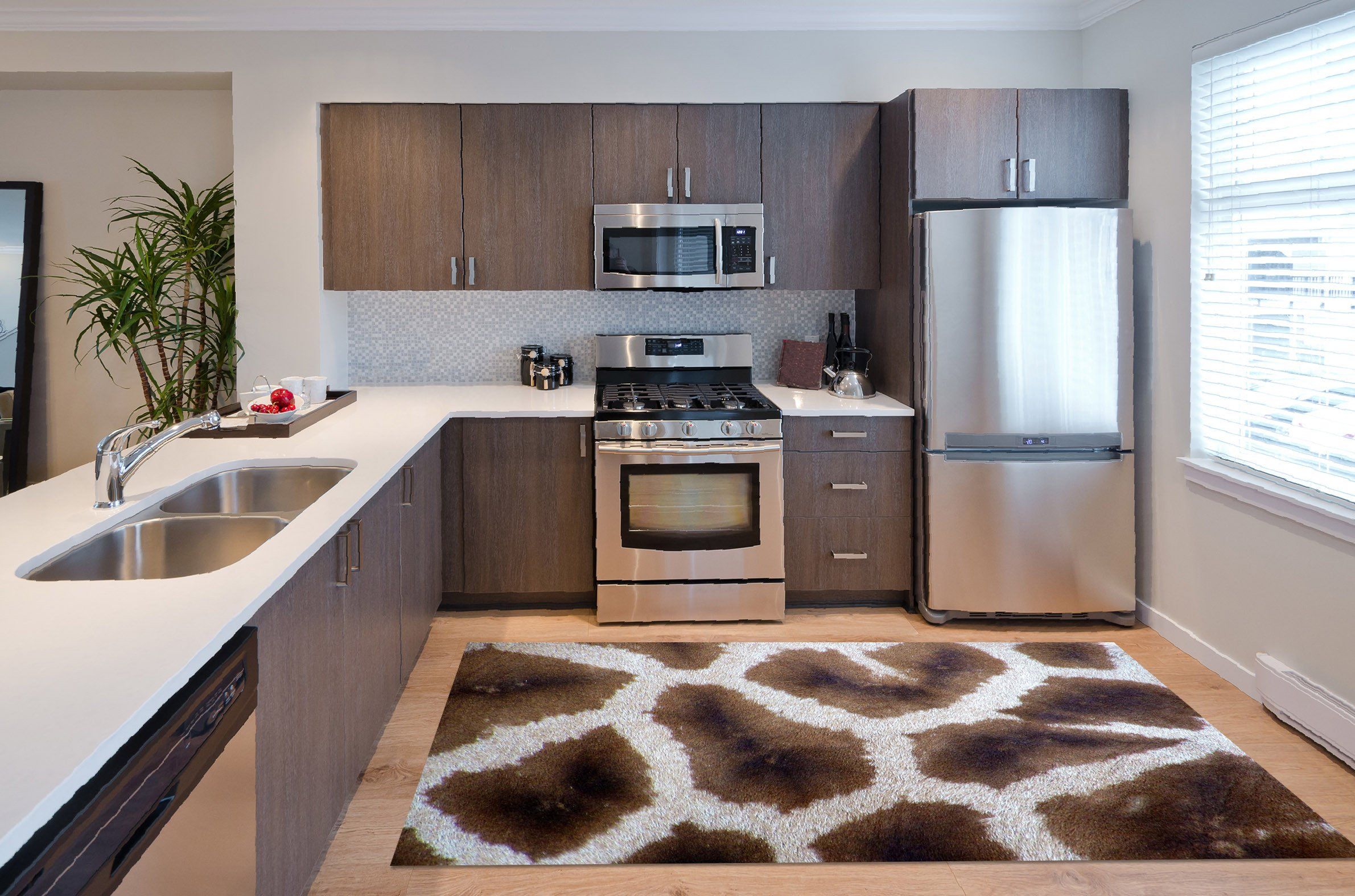 3D Spots Pattern 547 Kitchen Mat Floor Mural Wallpaper AJ Wallpaper