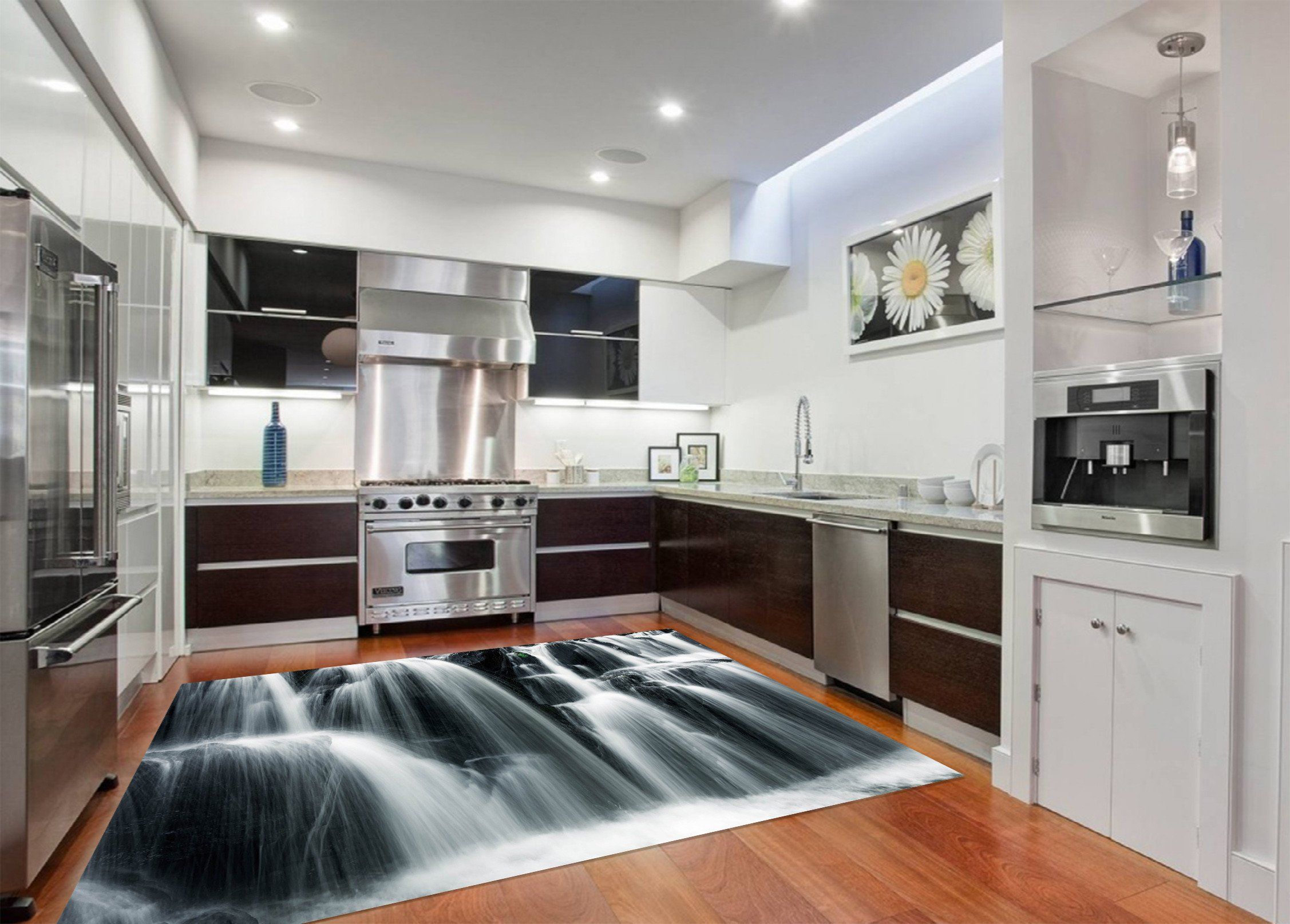 3D Waterfalls 15 Kitchen Mat Floor Mural Wallpaper AJ Wallpaper