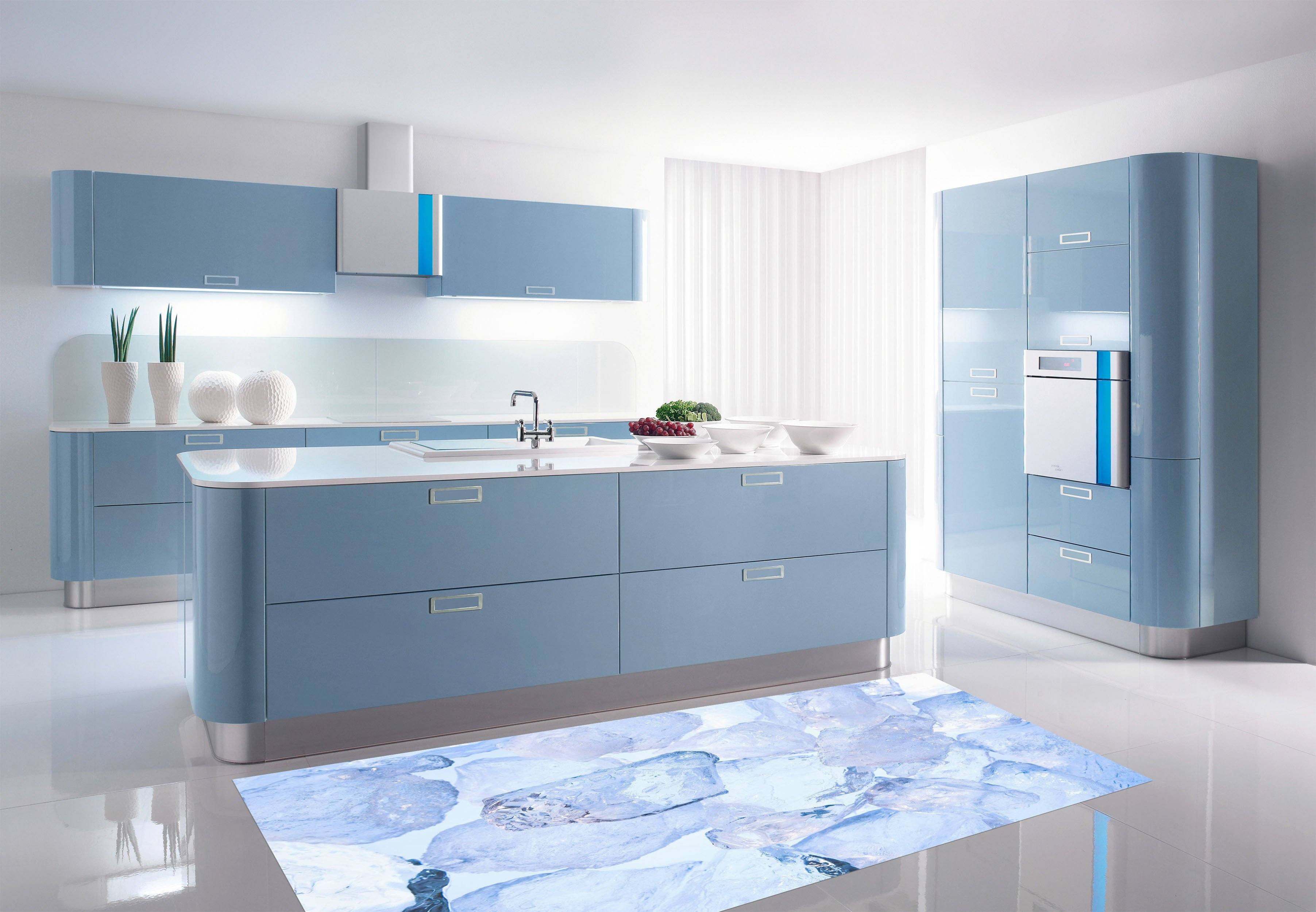 3D Ice Blocks 580 Kitchen Mat Floor Mural Wallpaper AJ Wallpaper