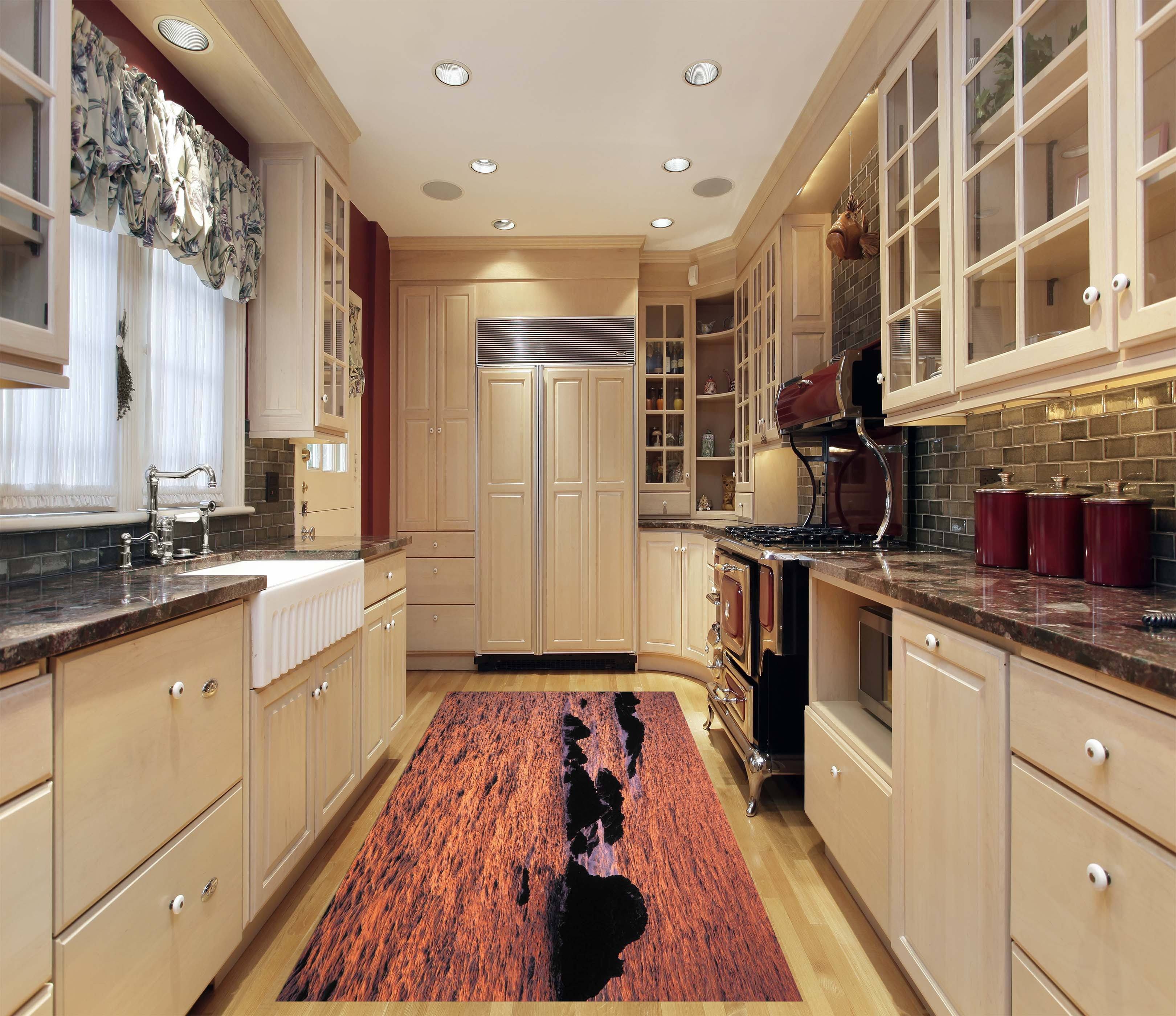 3D Sea Island 083 Kitchen Mat Floor Mural Wallpaper AJ Wallpaper