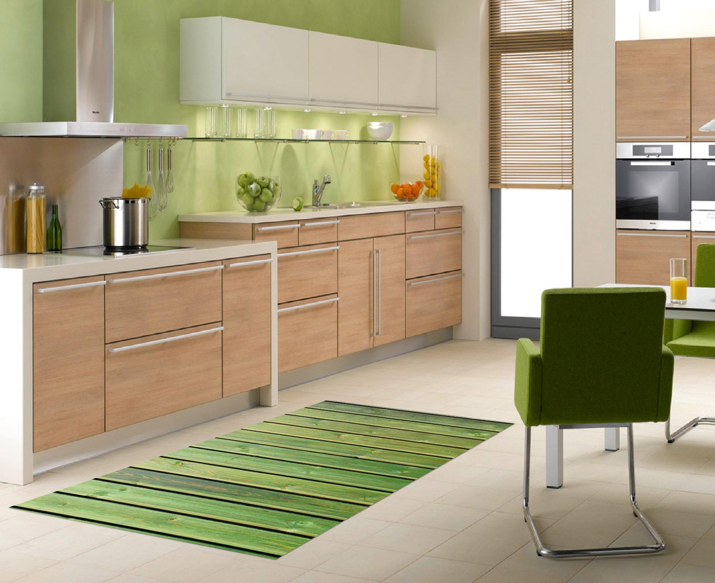 3D Blue Wood Boards 559 Kitchen Mat Floor Mural Wallpaper AJ Wallpaper