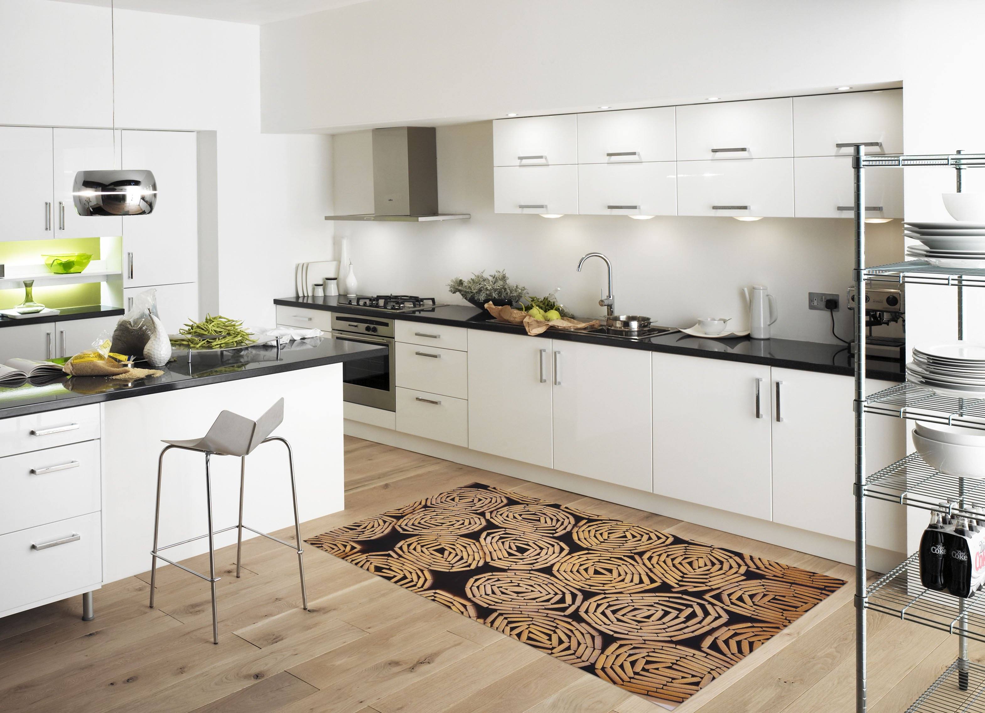 3D Bamboo Mats 587 Kitchen Mat Floor Mural Wallpaper AJ Wallpaper