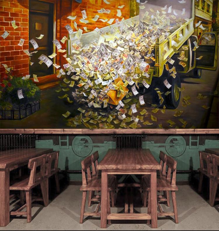 3D Money Car 232 Wallpaper AJ Wallpaper