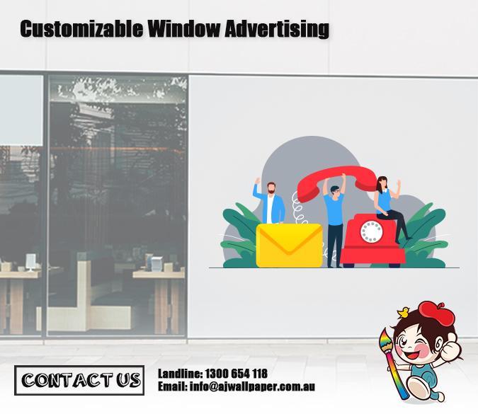 Customizable Window Advertising Wallpaper AJ Wallpaper 1