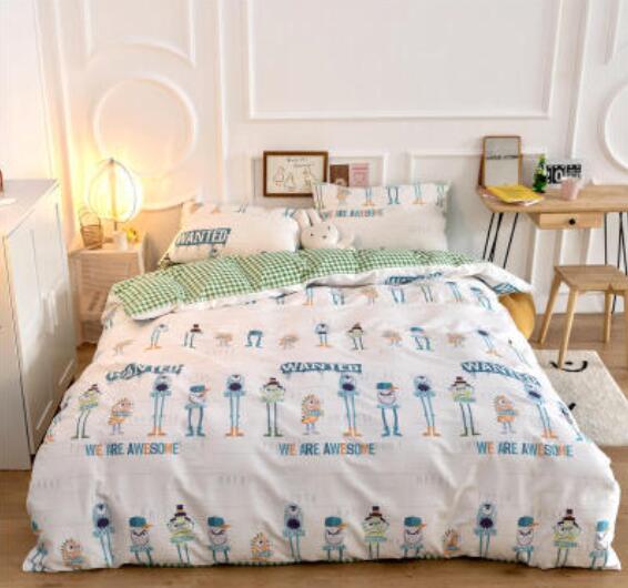 3D Little Monster 50103 Bed Pillowcases Quilt