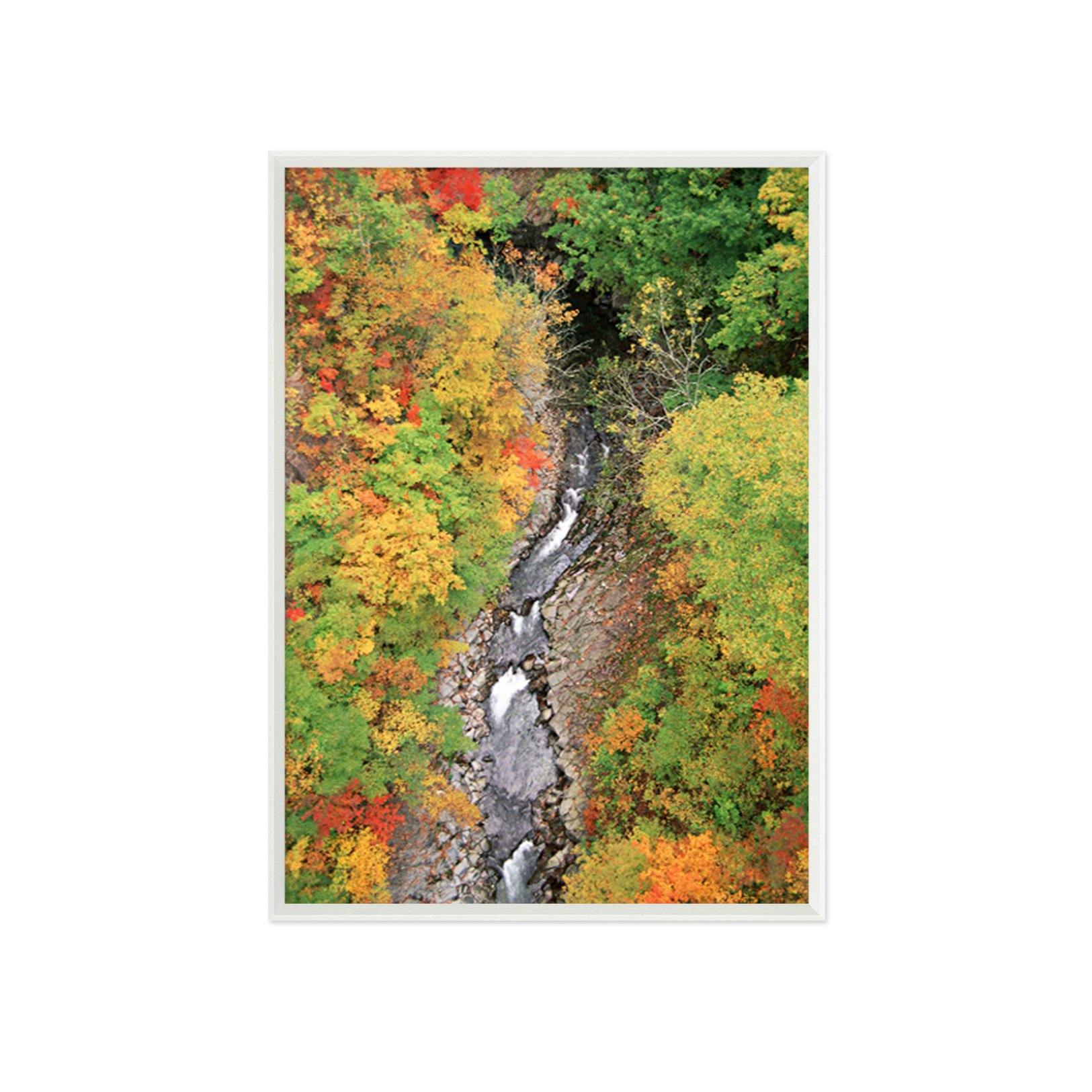 3D Small Stream 008 Fake Framed Print Painting Wallpaper AJ Creativity Home