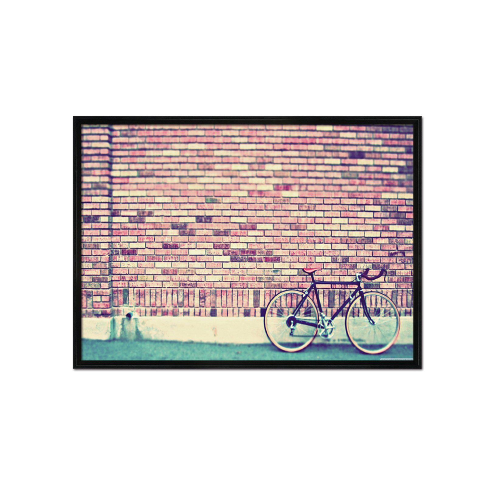 3D Wall Bike 196 Fake Framed Print Painting Wallpaper AJ Creativity Home