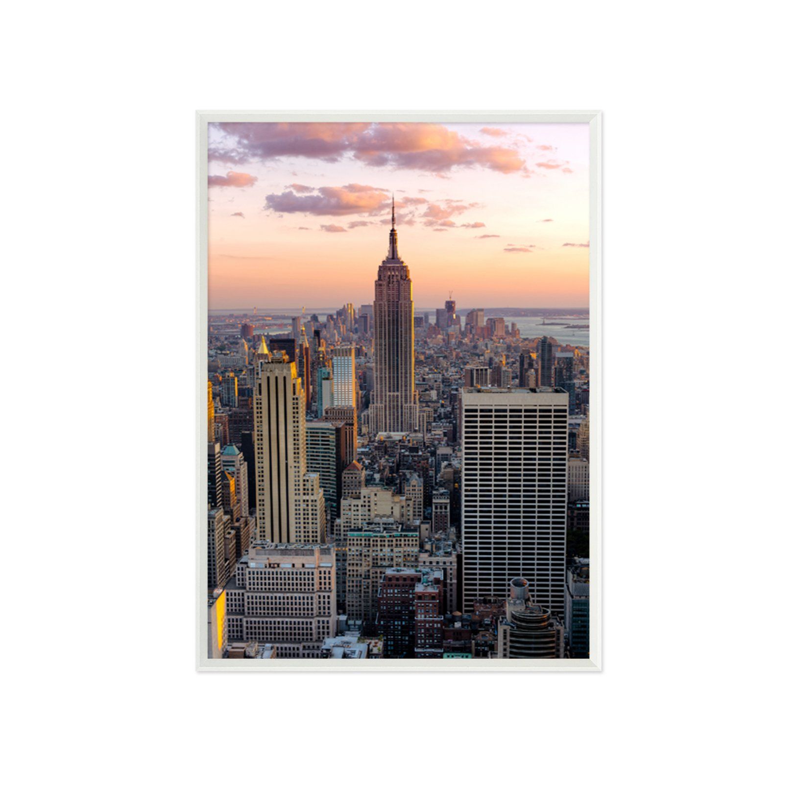 3D Beautiful City 028 Fake Framed Print Painting Wallpaper AJ Creativity Home