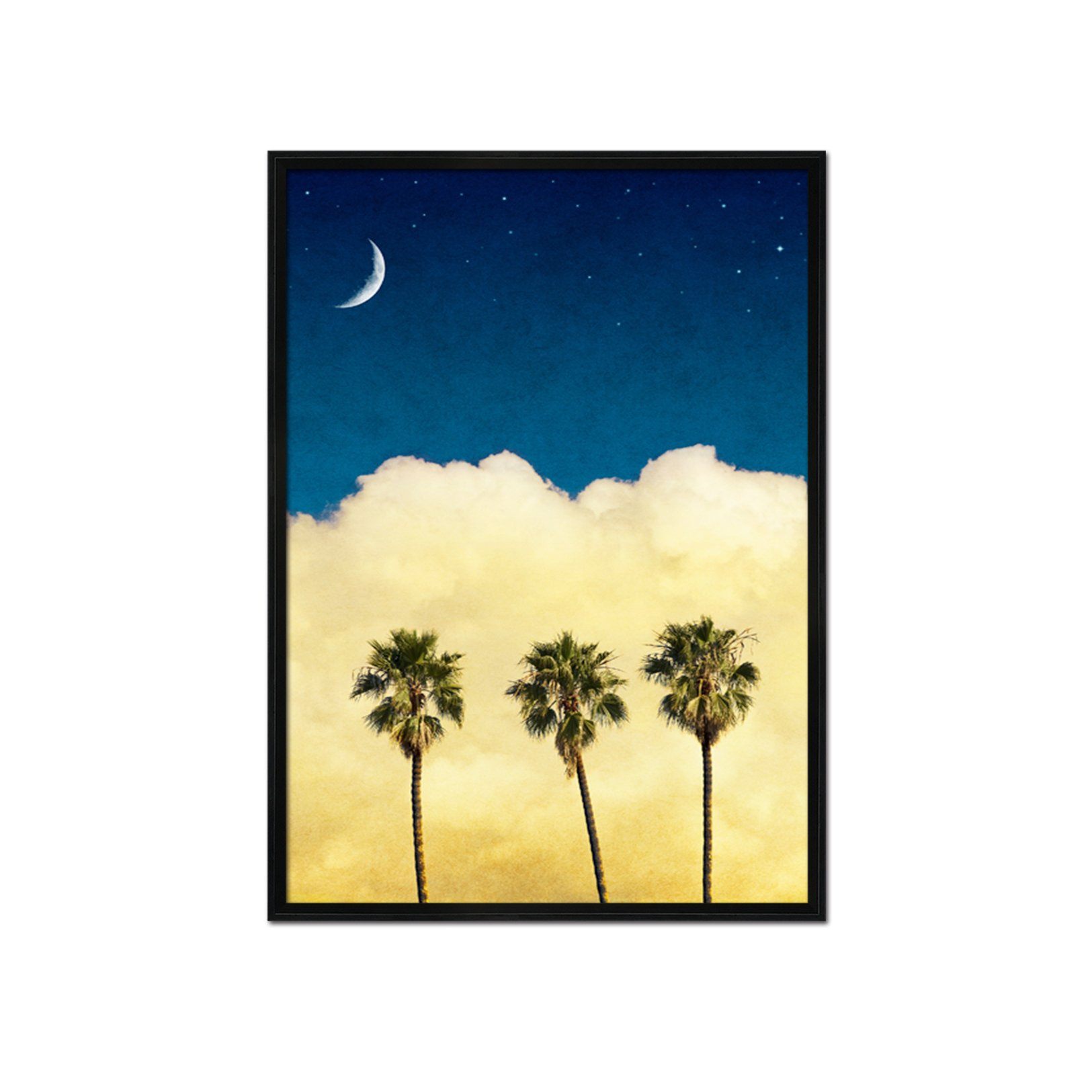 3D Meniscus Cloud 023 Fake Framed Print Painting Wallpaper AJ Creativity Home