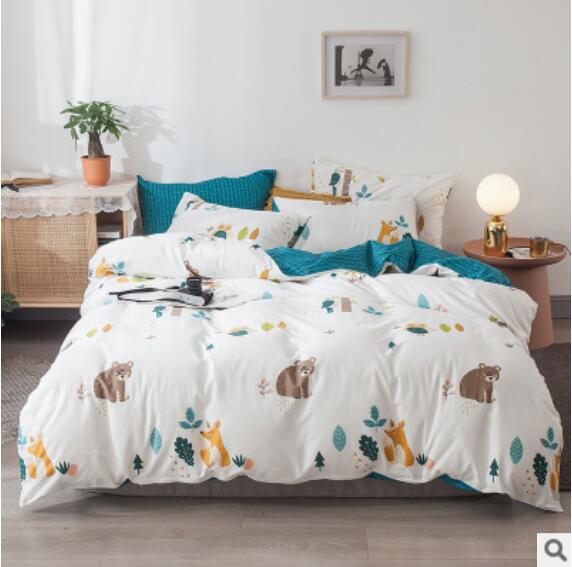 3D Bear 14216 Bed Pillowcases Quilt
