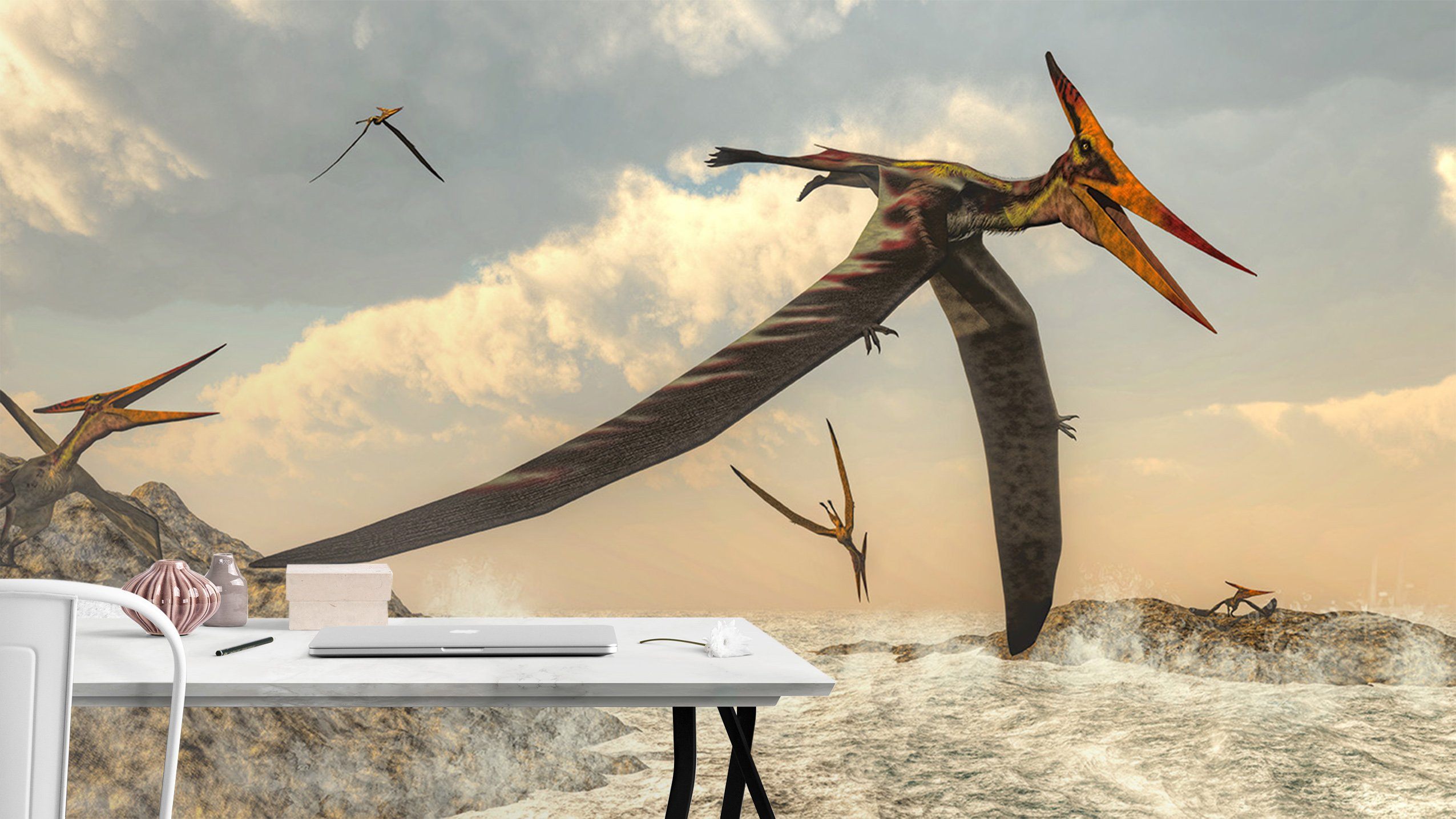 3D Flying Pterosaur 155 Wallpaper AJ Wallpaper