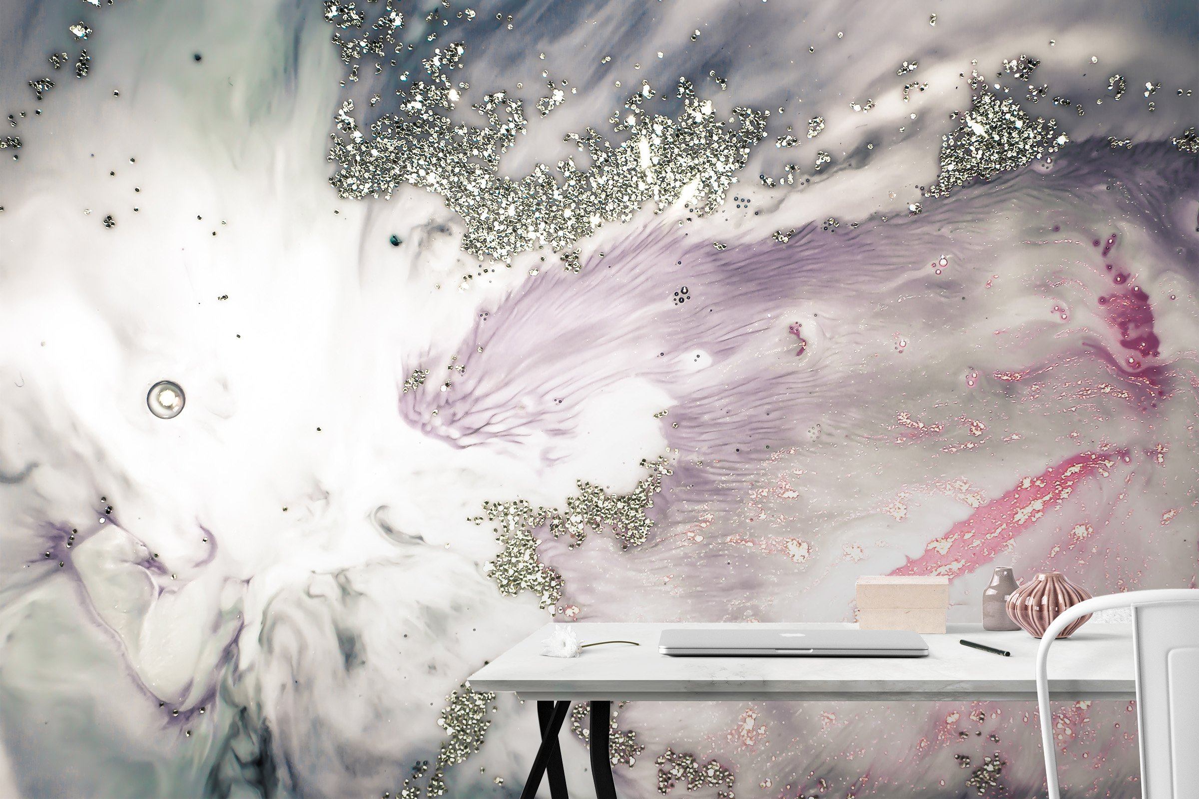 3D Irregular Purple 74 Wallpaper AJ Wallpaper