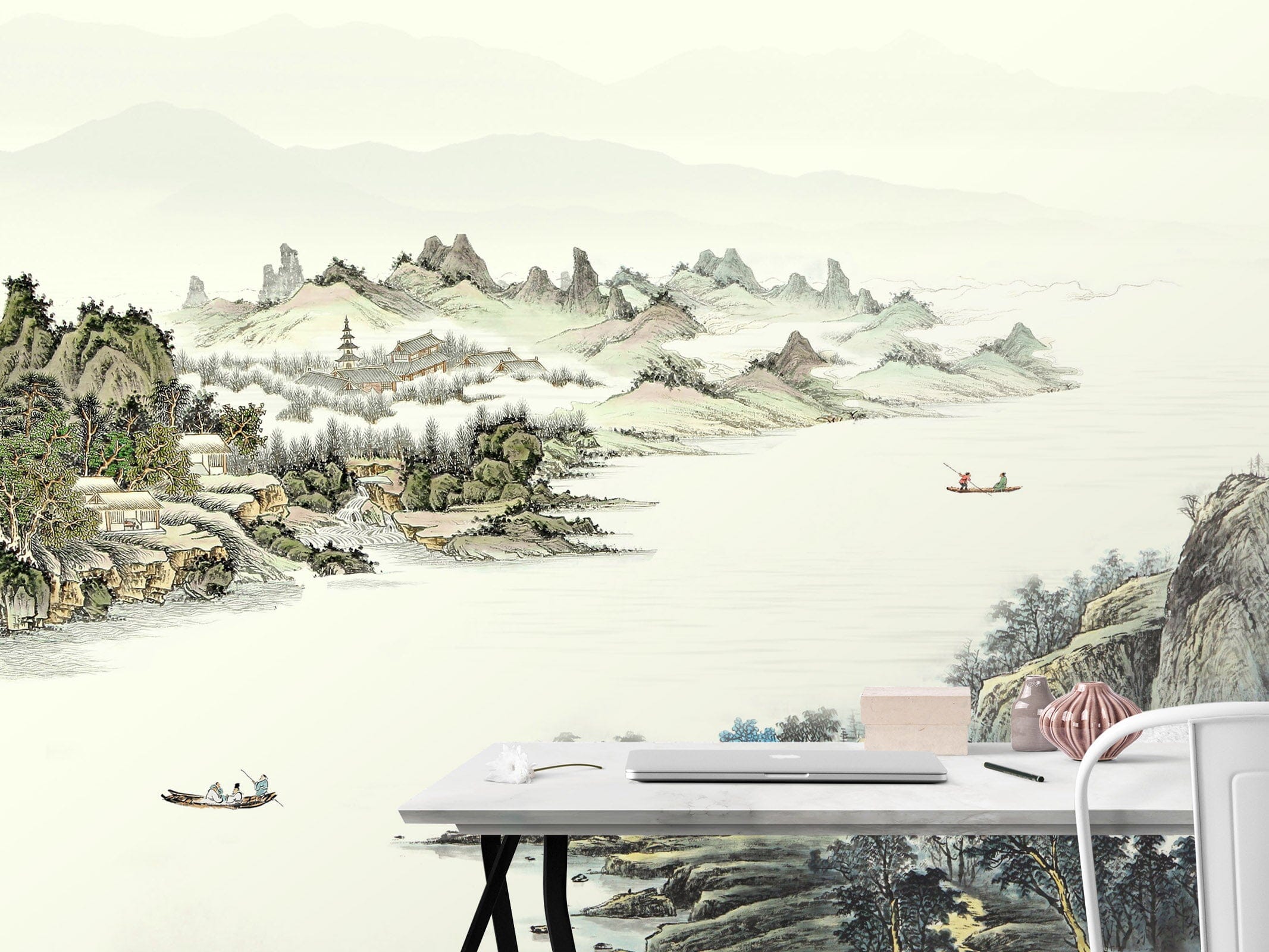 3D White Valley 1623 Wall Murals Wallpaper AJ Wallpaper 2