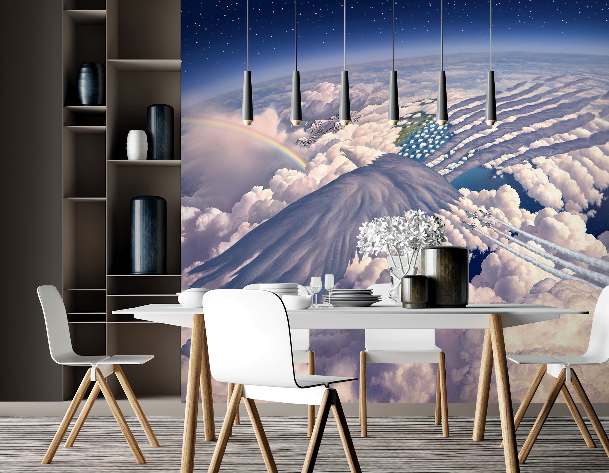 3D Clouds 85020 Jerry LoFaro Wall Mural Wall Murals