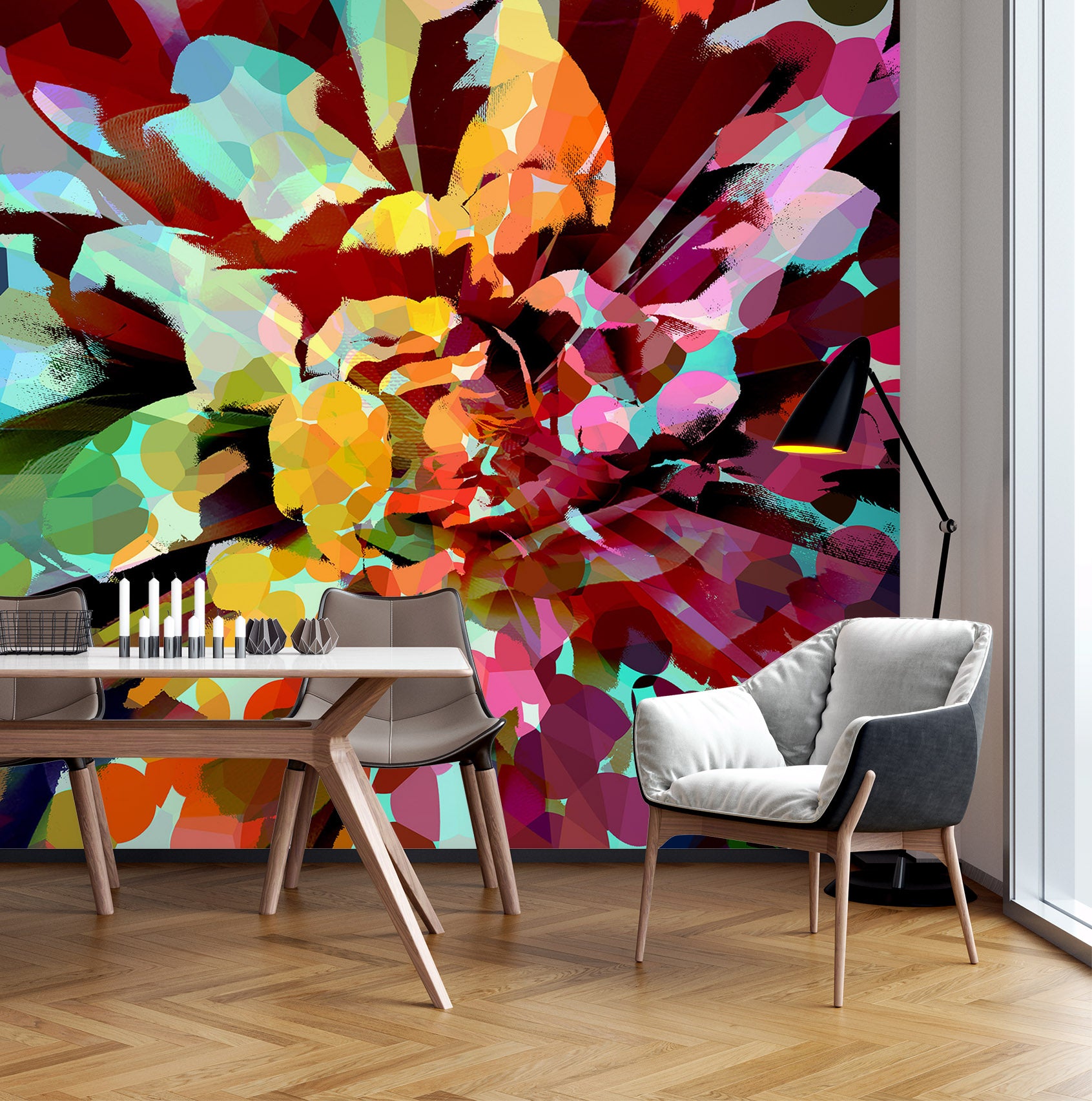 3D Colorful Pattern 19110 Shandra Smith Wall Mural Wall Murals