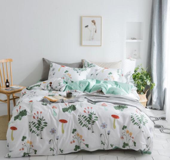 3D Leaf Mushroom 20231 Bed Pillowcases Quilt