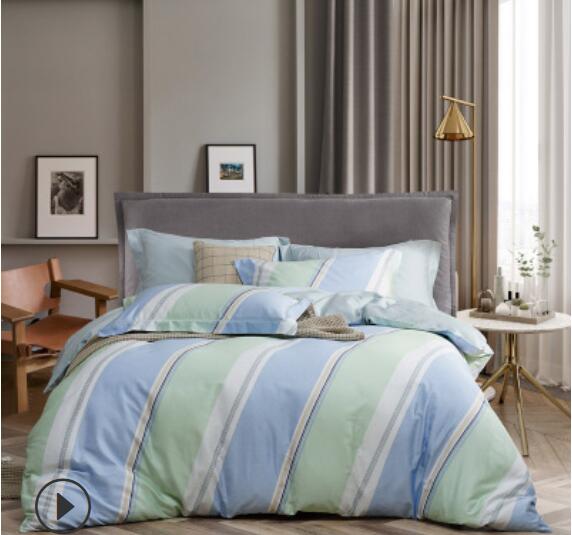 3D Light Blue Green 20152 Bed Pillowcases Quilt